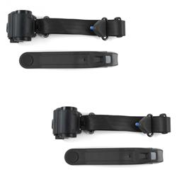 SafeTBoy 3-Point Retractable Push Button Buckle Lap Belts for 1964-1969 GT40 - STBCF784