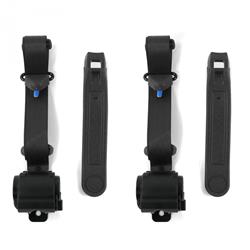 SafeTBoy 3-Point Retractable Push Button Buckle Lap Belts STBCF7A2