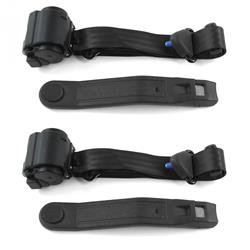 SafeTBoy 3-Point Retractable Push Button Buckle Lap Belts for 1961-1964 IMPALA - STBCF6F8