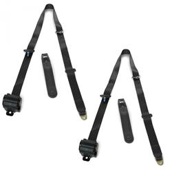 SafeTBoy 3-Point Retractable Push Button Buckle Lap Belts STBCF713