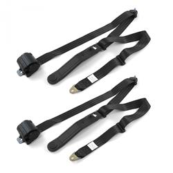 SafeTBoy 3-Point Retractable Push Button Buckle Lap Belts STBCF727