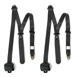 SafeTBoy 3-Point Retractable Push Button Buckle Lap Belts for 1978-1979 BRONCO - STBCF75D