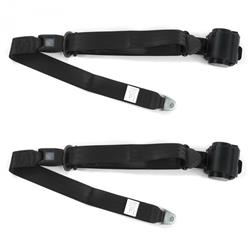 SafeTBoy 3-Point Retractable Push Button Buckle Lap Belts for 1961-1971 SCOUT, 1971-1980 SCOUT II - STBCF79E