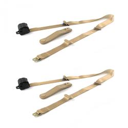 SafeTBoy 3-Point Retractable Push Button Buckle Lap Belts for 1958 IMPALA - STBCF892