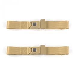 SafeTBoy 3-Point Retractable Push Button Buckle Lap Belts for 1984-1991 GRAND WAGONEER, 1963-1990 WAGONEER - STBCF8BF