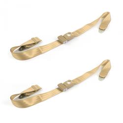 SafeTBoy 3-Point Retractable Push Button Buckle Lap Belts for 1971-1973 411, 1973-1974 412 - STBCF8EB