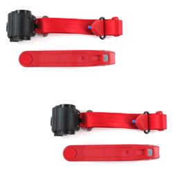 SafeTBoy 3-Point Retractable Push Button Buckle Lap Belts STBCF976