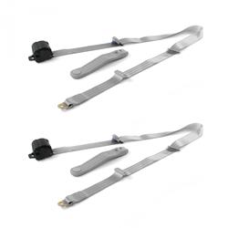 SafeTBoy 3-Point Retractable Push Button Buckle Lap Belts for 1980-1986 F-150 - STBCFACE