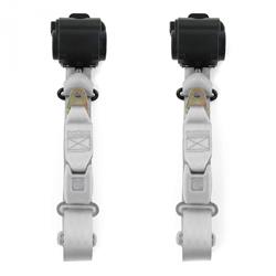 SafeTBoy 3-Point Retractable Push Button Buckle Lap Belts STBCFA2E