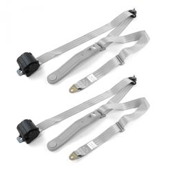 SafeTBoy 3-Point Retractable Push Button Buckle Lap Belts STBCFAF0