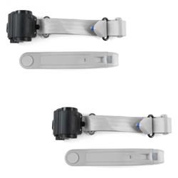 SafeTBoy 3-Point Retractable Push Button Buckle Lap Belts STBCFB33