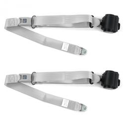 SafeTBoy 3-Point Retractable Push Button Buckle Lap Belts for 1964-1966 MUSTANG - STBCFA75