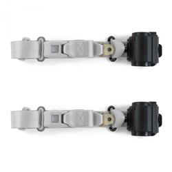 SafeTBoy 3-Point Retractable Push Button Buckle Lap Belts STBCFA81