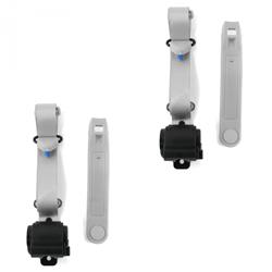 SafeTBoy 3-Point Retractable Push Button Buckle Lap Belts STBCFB37