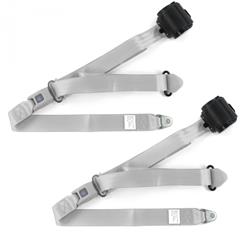 SafeTBoy 3-Point Retractable Push Button Buckle Lap Belts for 1957-1958 ROADMASTER - STBCFB2F