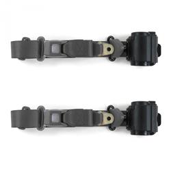 SafeTBoy 3-Point Retractable Push Button Buckle Lap Belts STBCFB75