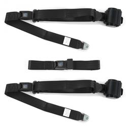 SafeTBoy 3-Point Retractable Push Button Buckle Lap Belts STBCFE08