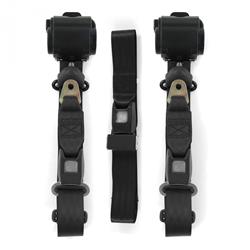 SafeTBoy 3-Point Retractable Push Button Buckle Lap Belts STBCFE0C