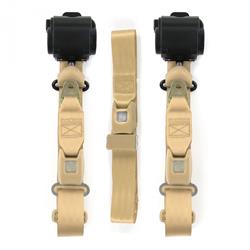 SafeTBoy 3-Point Retractable Push Button Buckle Lap Belts STBCFF39
