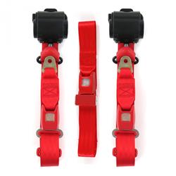 SafeTBoy 3-Point Retractable Push Button Buckle Lap Belts STBD0039