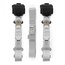 SafeTBoy 3-Point Retractable Push Button Buckle Lap Belts STBD0194