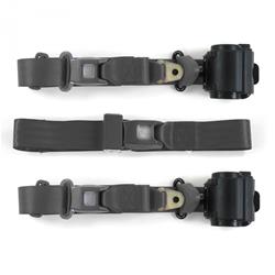SafeTBoy 3-Point Retractable Push Button Buckle Lap Belts STBD0252