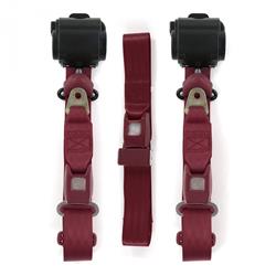 SafeTBoy 3-Point Retractable Push Button Buckle Lap Belts STBD03C0