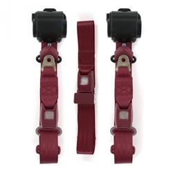 SafeTBoy 3-Point Retractable Push Button Buckle Lap Belts for 1980-1986 F-150 - STBD03FA