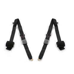 SafeTBoy 3-Point Retractable Airplane Buckle Lap Belts for 1967-1969 TR250 - STBD048A