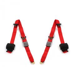 SafeTBoy 3-Point Retractable Airplane Buckle Lap Belts STBD0757