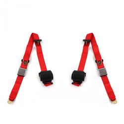 SafeTBoy 3-Point Retractable Airplane Buckle Lap Belts STBD07D6