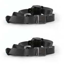 SafeTBoy 3-Point Retractable Airplane Buckle Lap Belts STBD0984