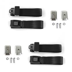 SafeTBoy 2-Point Push Button Buckle Lap Belts for 1971-1973 MUSTANG - STBD1015