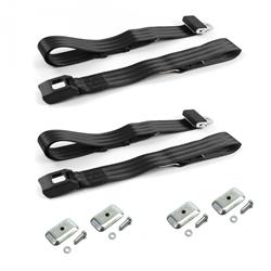 SafeTBoy 2-Point Push Button Buckle Lap Belts STBD129C