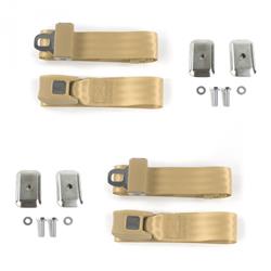 SafeTBoy 2-Point Push Button Buckle Lap Belts STBD12F1