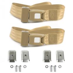 SafeTBoy 2-Point Push Button Buckle Lap Belts STBD12E0