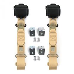 SafeTBoy 2-Point Push Button Buckle Lap Belts STBD12AE