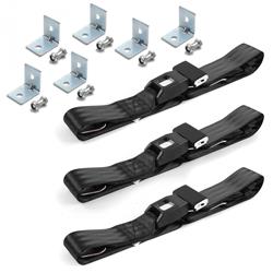 SafeTBoy 2-Point Push Button Buckle Lap Belts for 1967-1969 CAMARO, FIREBIRD - STBD141B