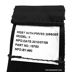 SafeTBoy 2-Point Push Button Buckle Lap Belts for 1993-2002 CAMARO, FIREBIRD - STBD1524