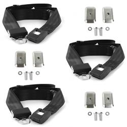 SafeTBoy 2-Point Push Button Buckle Lap Belts STBD14F2