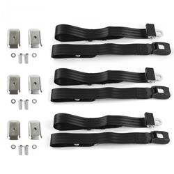 SafeTBoy 2-Point Push Button Buckle Lap Belts for 1971-1978 MATADOR - STBD14F4