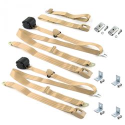 SafeTBoy 2-Point Push Button Buckle Lap Belts STBD15A7