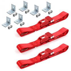 SafeTBoy 2-Point Push Button Buckle Lap Belts for 1967-1970 MUSTANG - STBD16A3