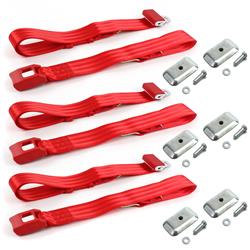 SafeTBoy 2-Point Push Button Buckle Lap Belts STBD1770