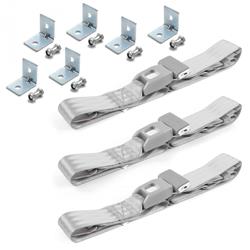 SafeTBoy 2-Point Push Button Buckle Lap Belts STBD18A4