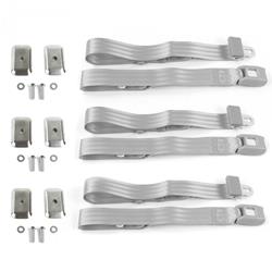 SafeTBoy 2-Point Push Button Buckle Lap Belts for 1970-1981 CAMARO, FIREBIRD - STBD17AC