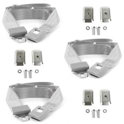 SafeTBoy 2-Point Push Button Buckle Lap Belts for 1950-1953 ROADMASTER, 1949 ROADMASTER SERIES 70 - STBD189C