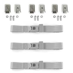 SafeTBoy 2-Point Push Button Buckle Lap Belts for 1957-1958 ROADMASTER - STBD18A0