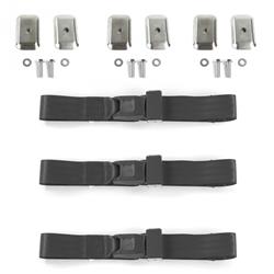 SafeTBoy 2-Point Push Button Buckle Lap Belts for 1967-1969 CAMARO, FIREBIRD - STBD18E0