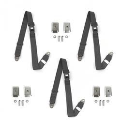 SafeTBoy 2-Point Push Button Buckle Lap Belts STBD1905